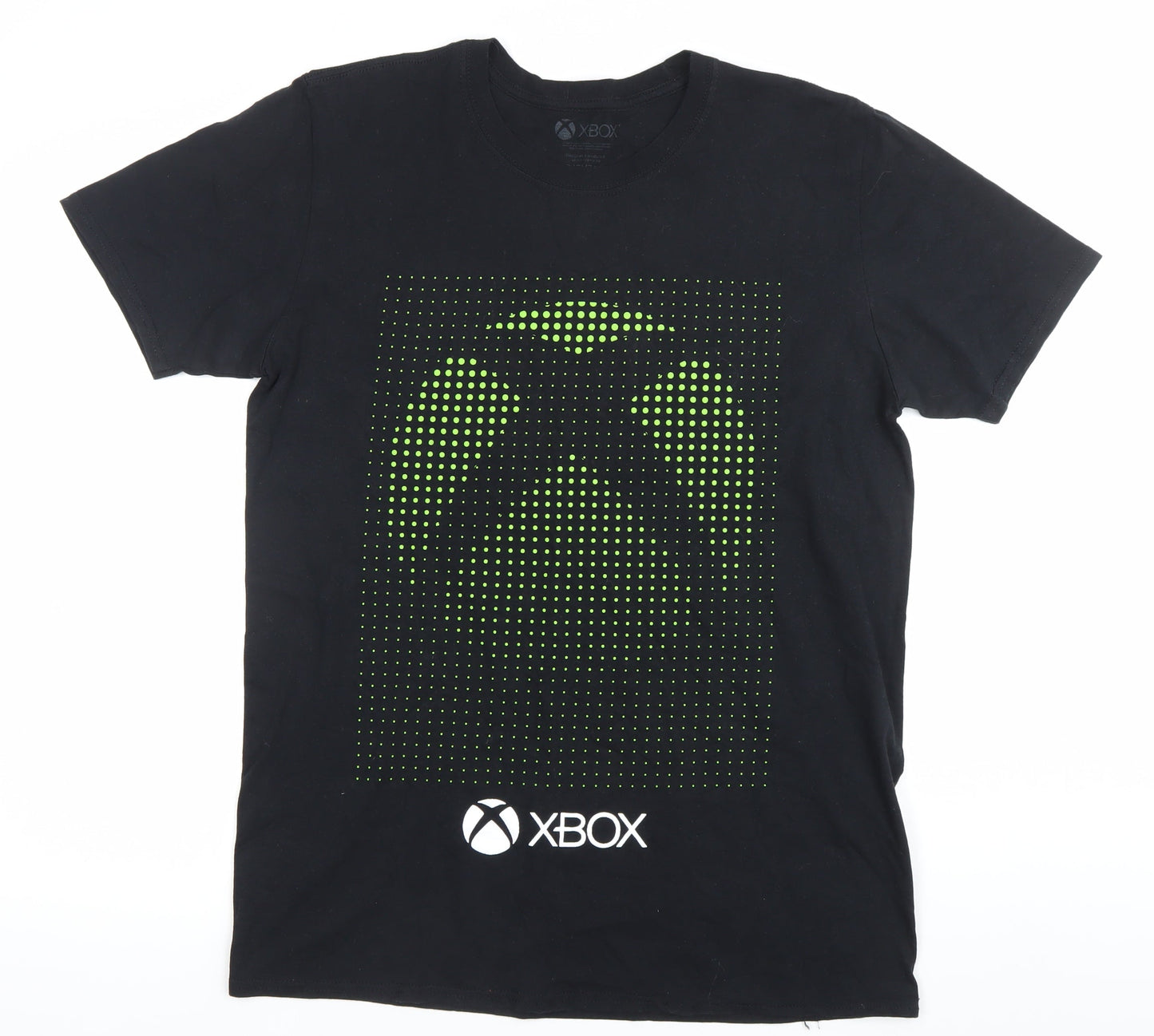 Xbox Mens Black Large Graphic Gaming T-Shirt Short Sleeve