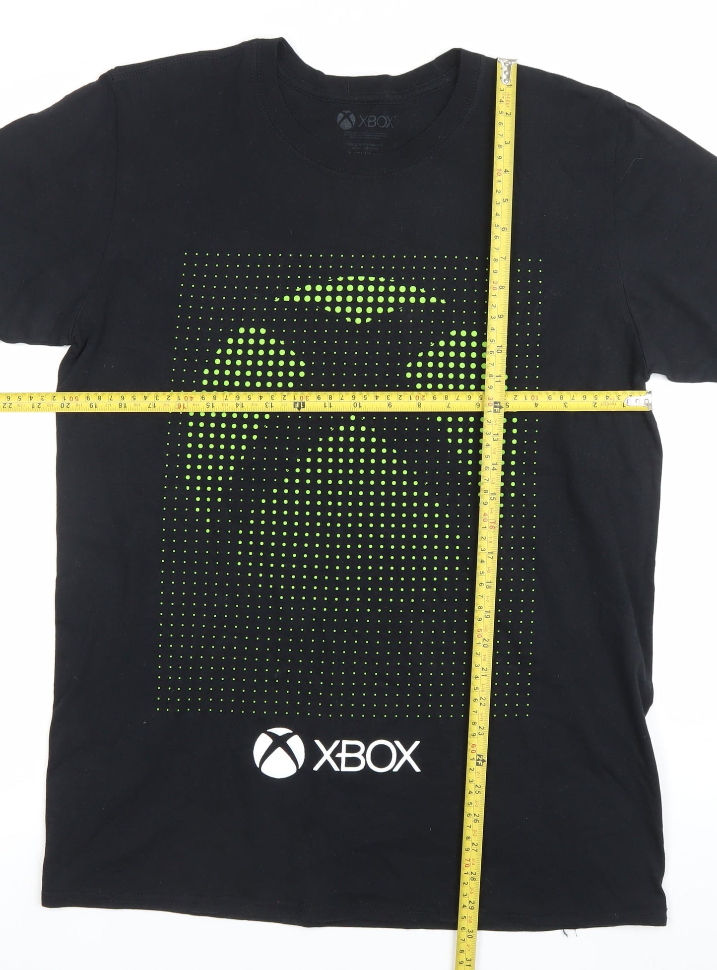 Xbox Mens Black Large Graphic Gaming T-Shirt Short Sleeve
