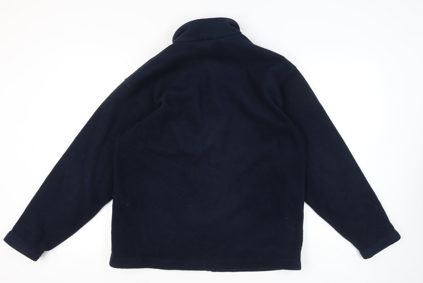 Marks and Spencer Men’s Blue Fleece Jacket M 38-40" Regular Fit Full Zip