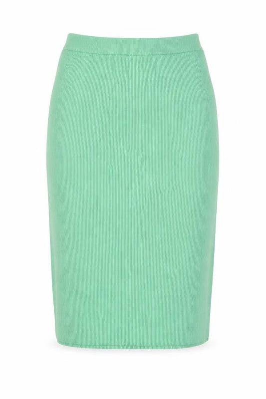Marks & Spencer Women’s Green Knit Midi Pencil Skirt L