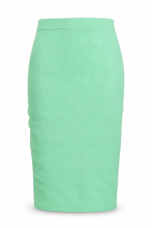 Marks & Spencer Women's Green Midi Pencil Skirt Size S