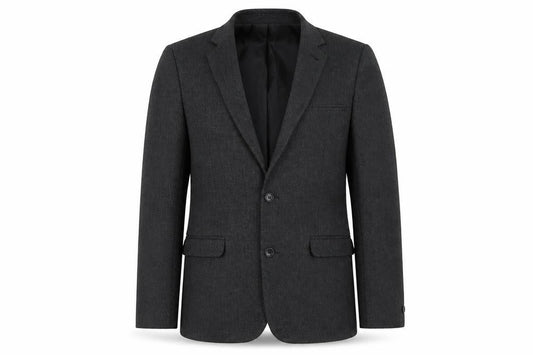 ASOS Men Grey Slim Fit Herringbone Blazer Jacket 38 Chest