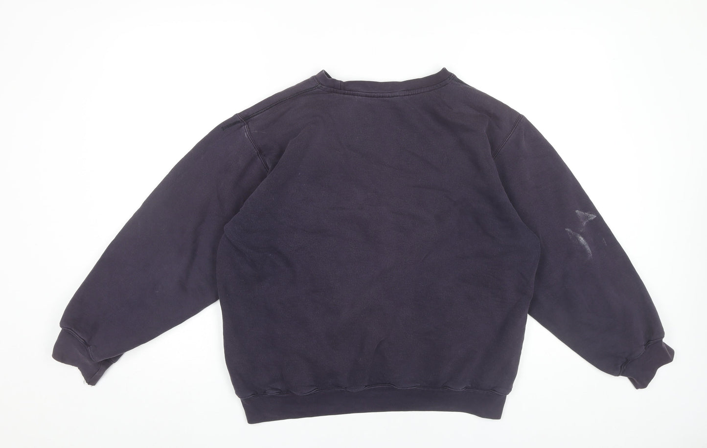 Puma Men’s Blue 2XL Pullover Sweatshirt Crew Neck Logo Sportswear