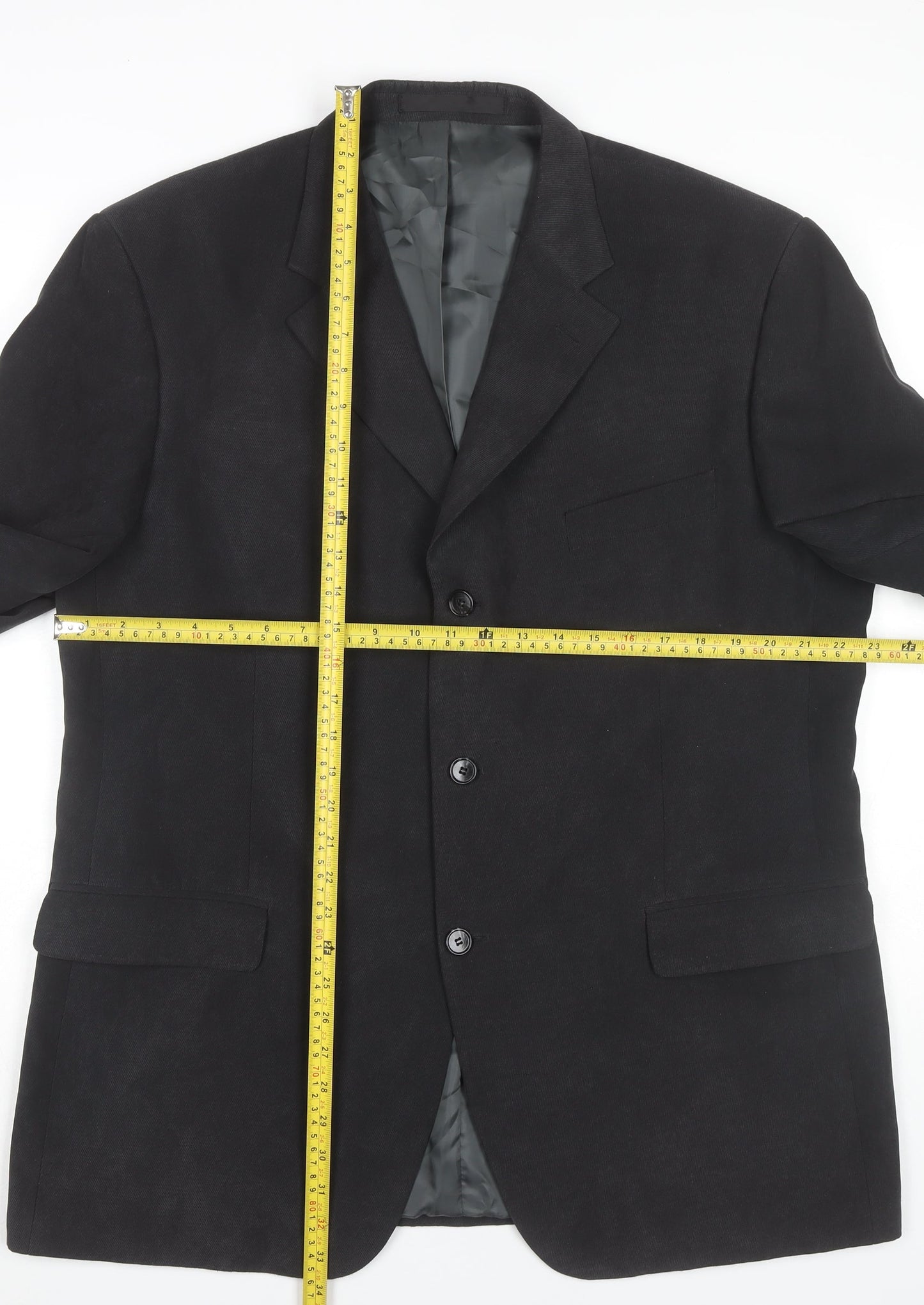 Marks and Spencer Men’s Grey Blazer 44in Chest Medium Regular