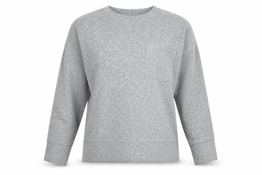 Debenhams Women’s Grey Cotton Blend Crew Neck Pullover Jumper Size 12