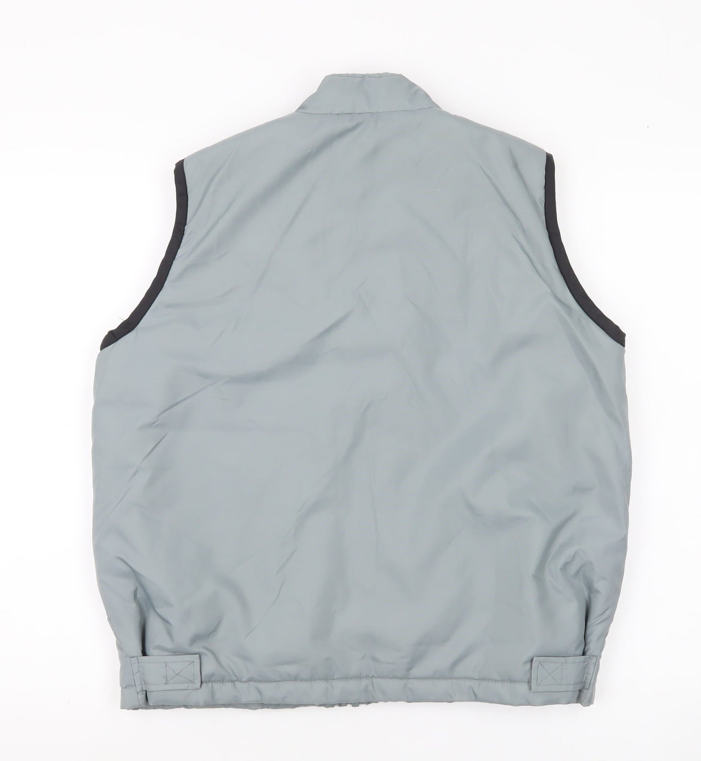 St Bernard Men’s Grey Nylon Bodywarmer Waistcoat Size 34