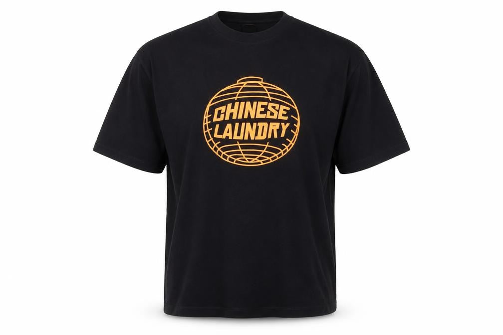 Chinese Laundry Men’s Black XL Graphic Logo T-Shirt Cotton
