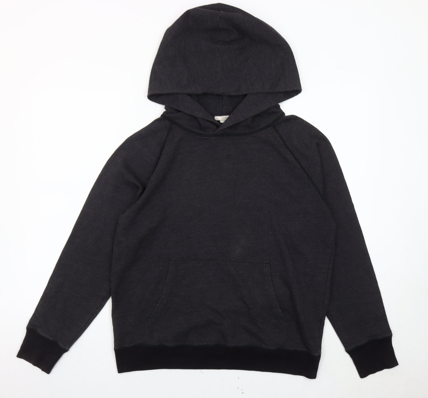 Gap Men's Black Medium Pullover Hoodie Jumper with Pockets