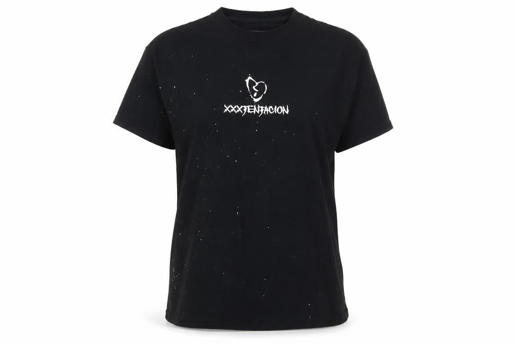 XXX Unisex Adults Black Graphic Music T-Shirt Size M