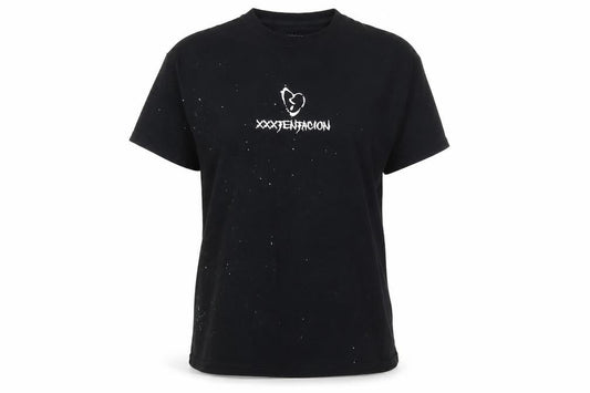 XXX Womens Black Graphic Music T-Shirt Size M