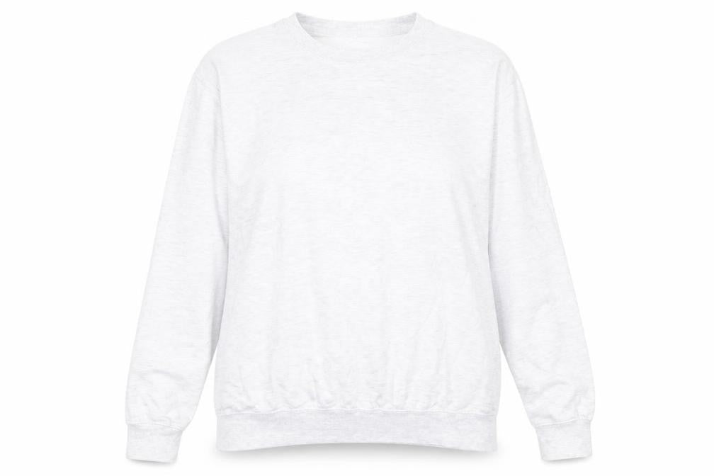 New Love Club Unisex White Mac N Cheese Sweatshirt L Graphic Pullover