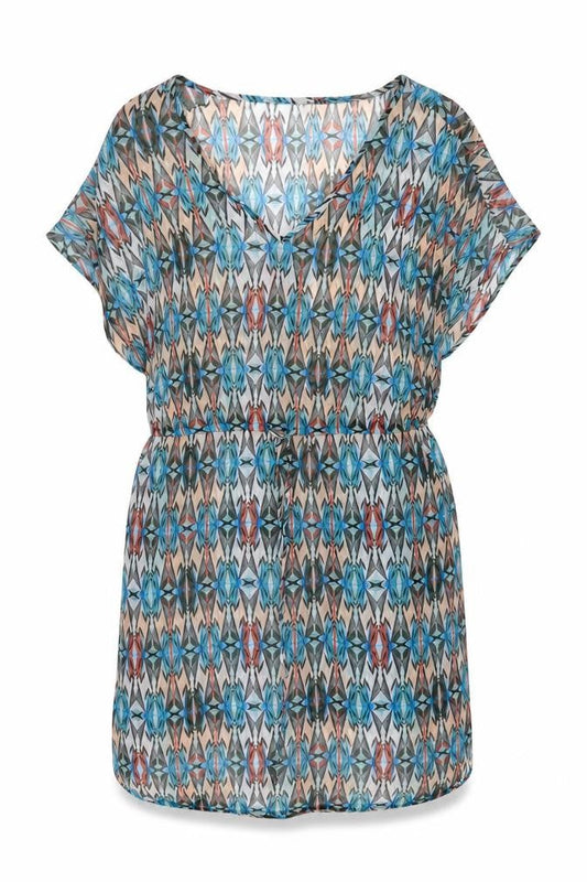 Marks & Spencer Women’s Multicoloured Size 16 Asymmetric Shift Dress