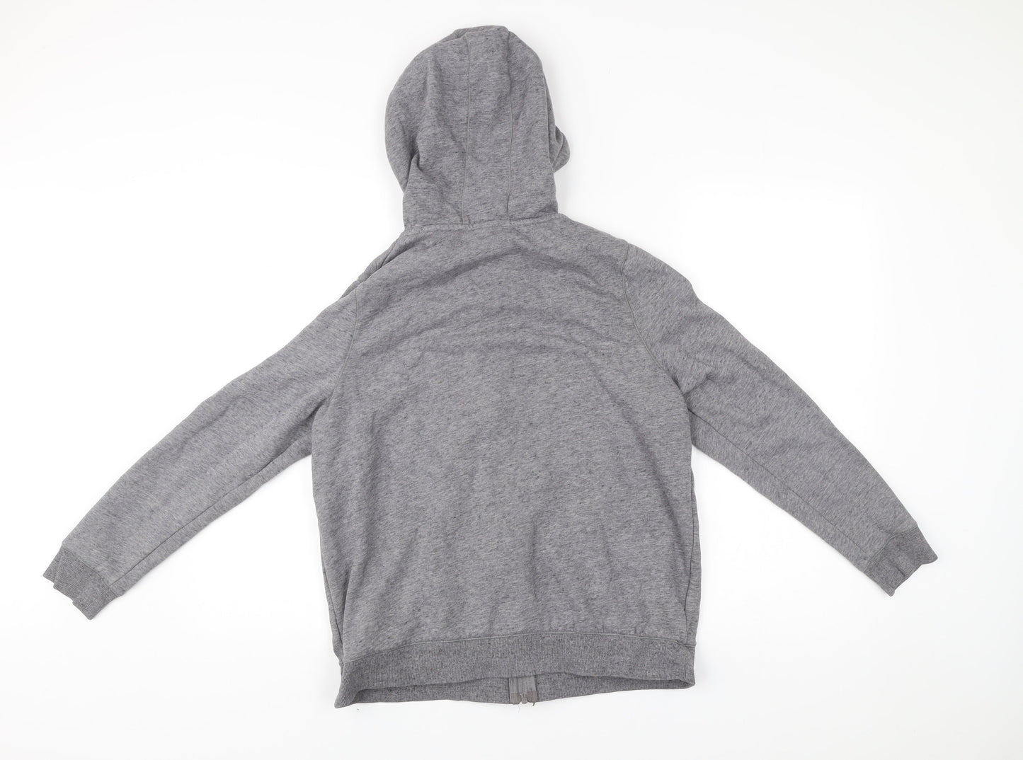 Decathlon Men’s Grey Full Zip Hoodie Size L Regular Fit