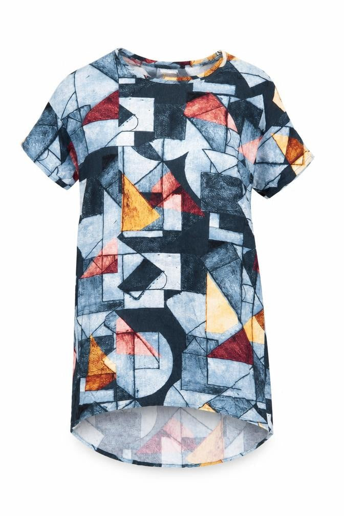 Native Youth Women’s Multicoloured Geometric Shift Dress L
