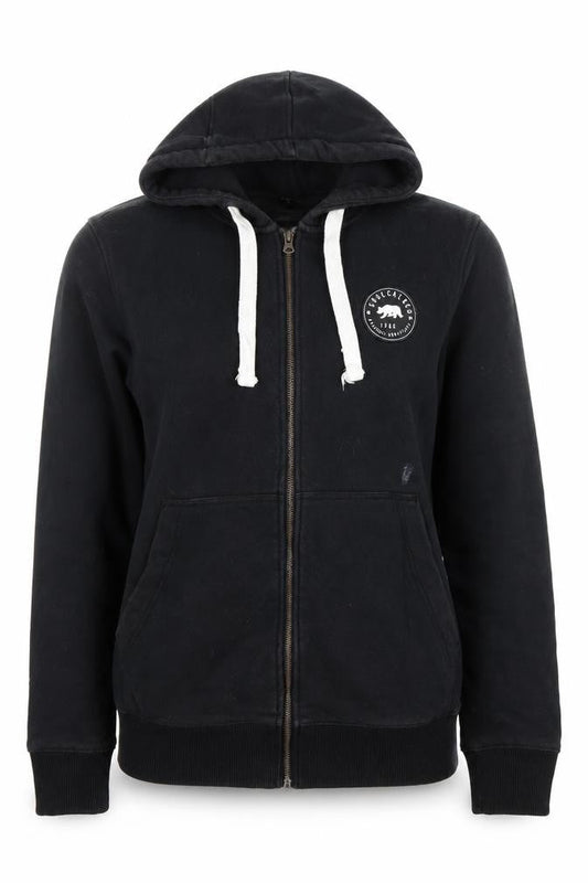 SoulCal Womens Black Full Zip Hoodie Cotton Blend Size M