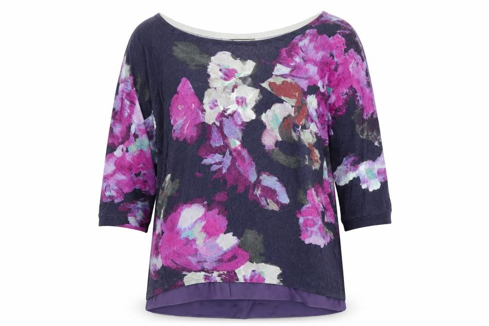 Next Petite Women’s Multicoloured Floral Pullover Jumper Size S