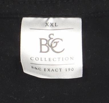 BC Collection Men's Black 2XL Cycling Club Graphic T-Shirt