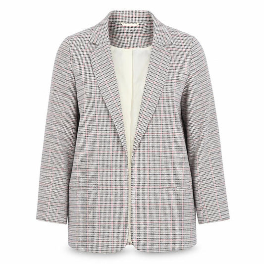 Peacocks Womens Multicoloured Checked Blazer Jacket Size 10
