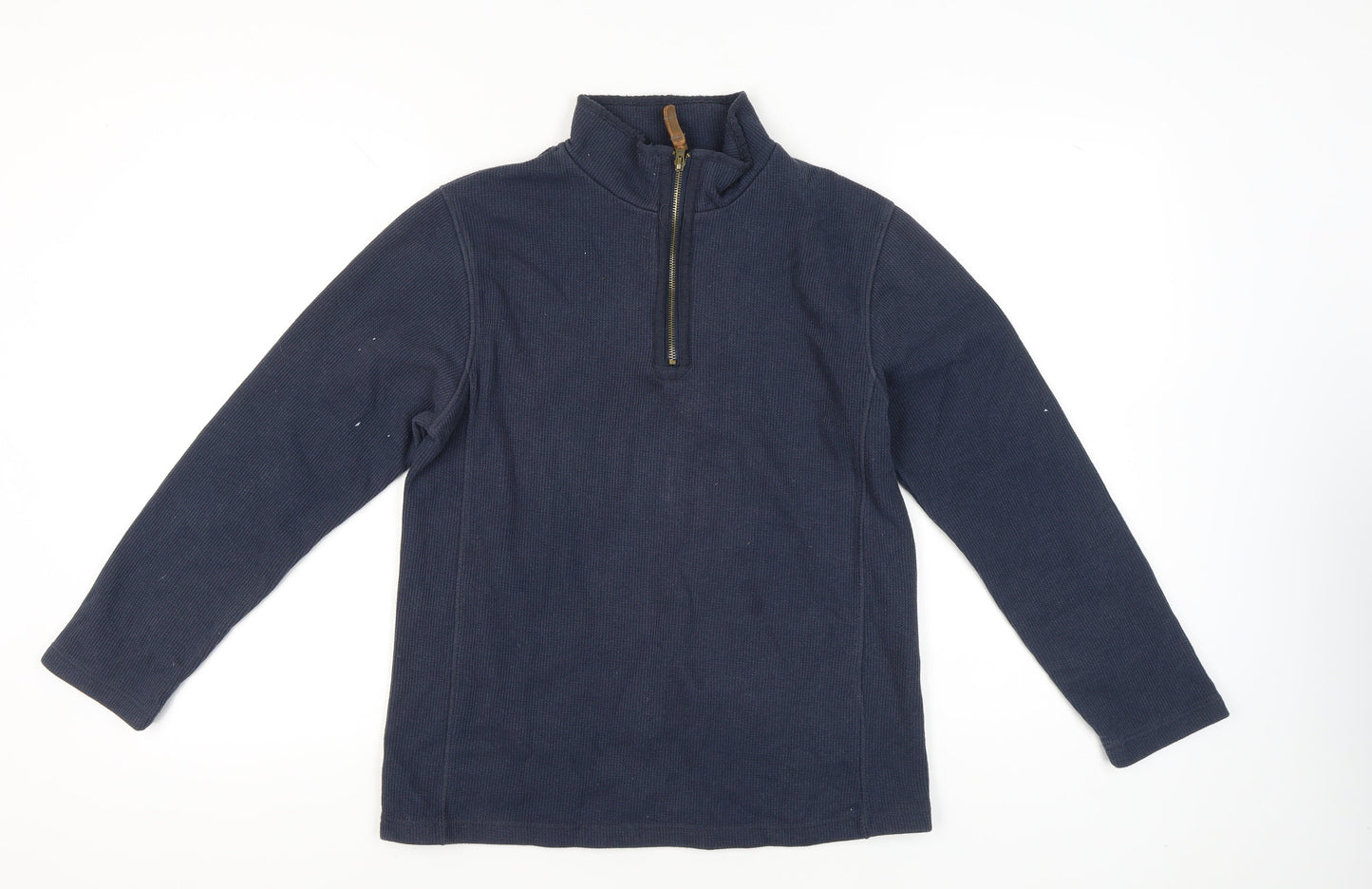 Mountain Warehouse Men’s Blue Small 1/4 Zip Pullover Sweatshirt