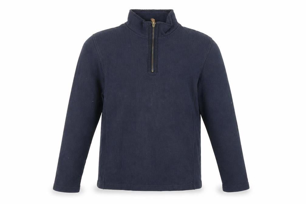 Mountain Warehouse Men’s Blue Small 1/4 Zip Pullover Sweatshirt