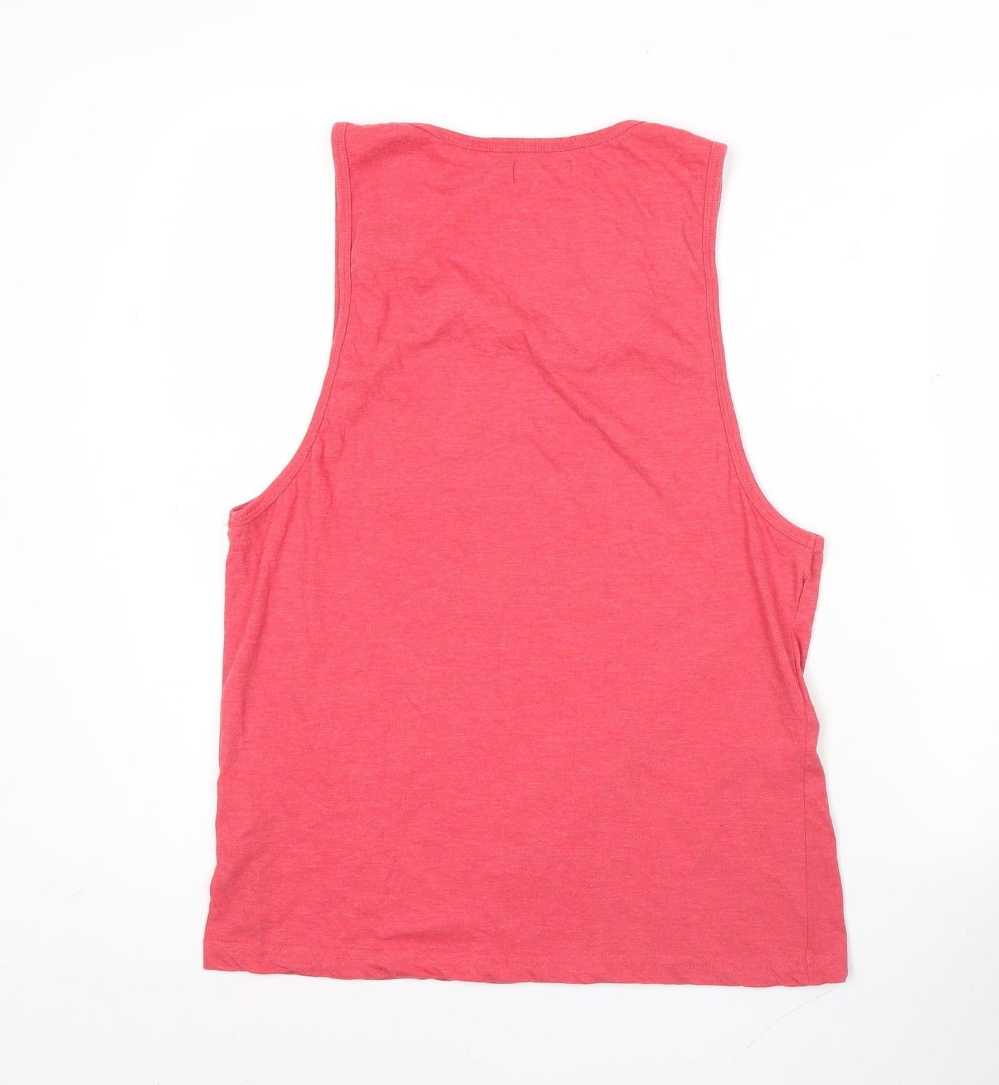 Brave Soul Womens Pink Tank Top S Basic Casual Summer Jersey