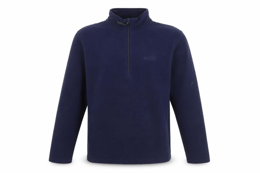 Peter Storm Men’s Blue Fleece Sweatshirt M 1/2 Zip Pullover