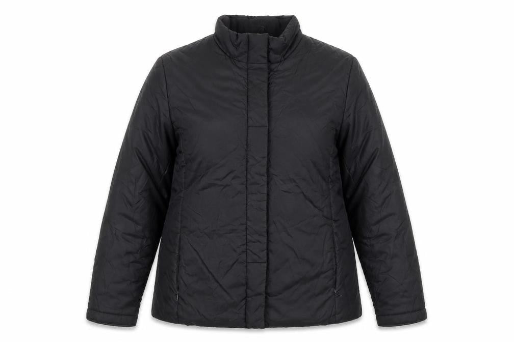 TRADER Womens Black Size 12 Puffer Jacket Winter Coat
