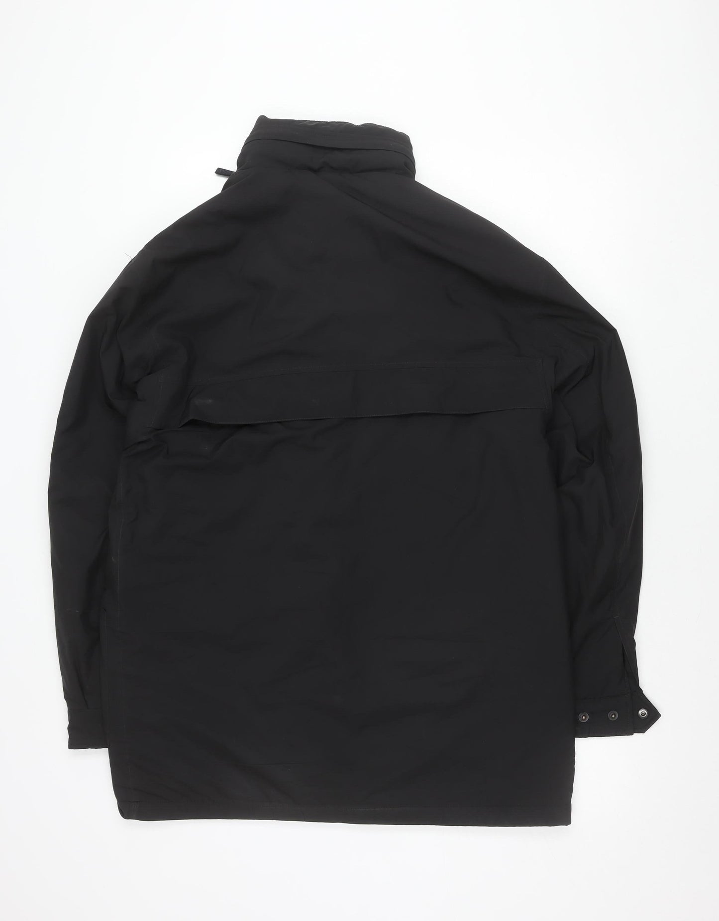 Dannimac Men's Black Polyester Parka Jacket Size S Hooded
