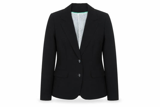 Dorothy Perkins Womens Black Blazer UK 14 Regular Fit Work Jacket
