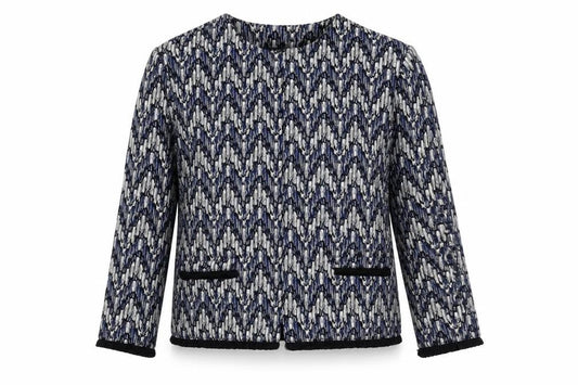 Marks & Spencer Women's Multicoloured Tweed Blazer Jacket UK 12