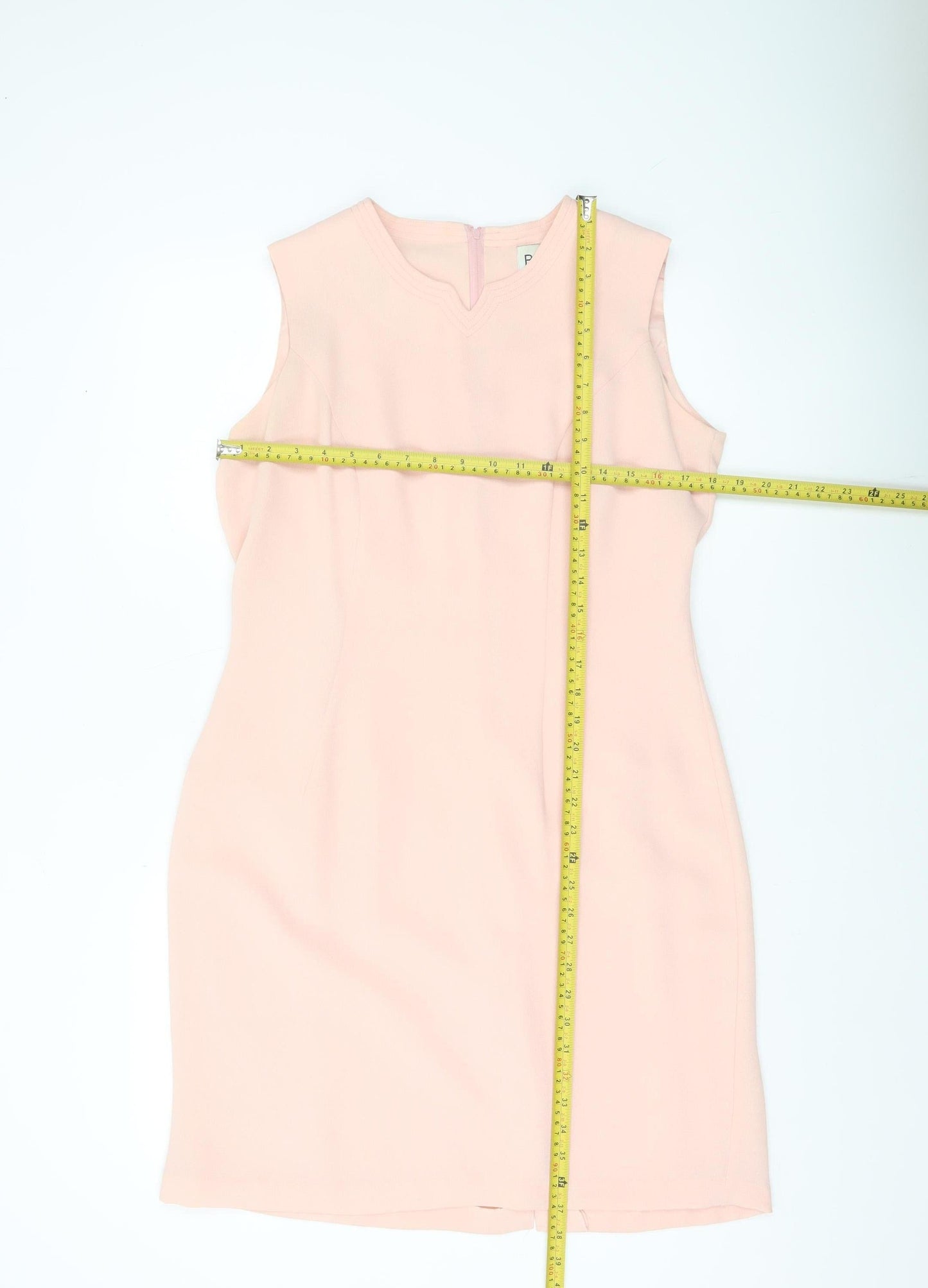 Prima Collections Women’s Pink Knee Length Sheath Dress Size 16