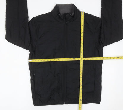 Gap Men's Black Small Nylon Full Zip Jacket Coat Casual