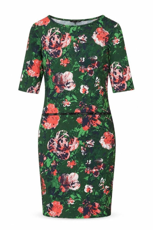 Topshop Women’s Multicoloured Floral Bodycon Dress UK 10
