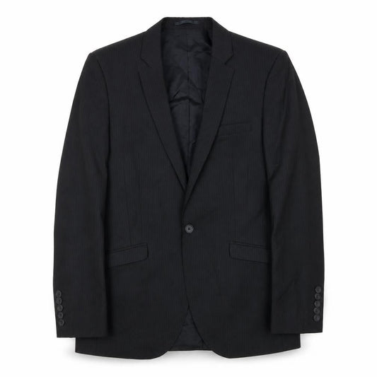 The White Company Men's Black 38R Regular Fit Business Blazer Jacket