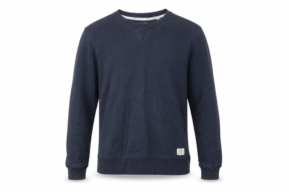 Jack Wills Men’s Blue Cotton Crew Neck Sweatshirt Size S Regular Fit
