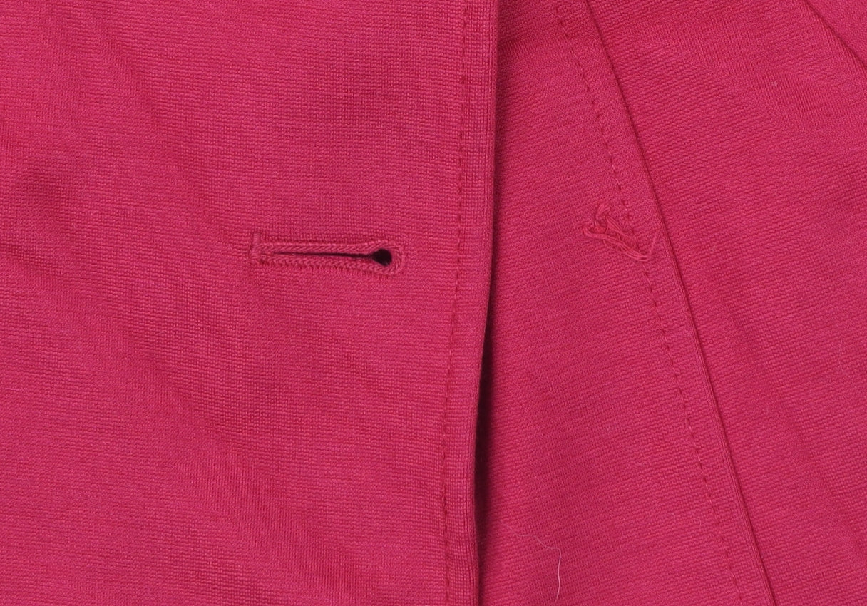 Planet Women’s Red Pea Coat Size 8 Double-Breasted Jacket