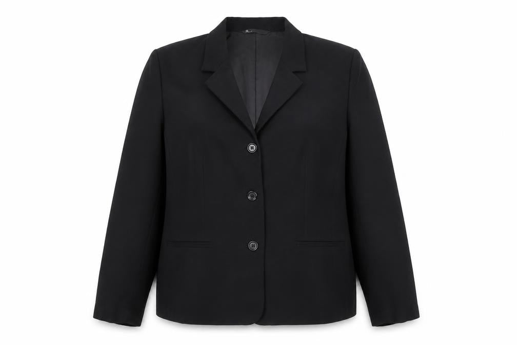 BHS Women’s Black Suit Jacket Size 16 Regular Fit Workwear