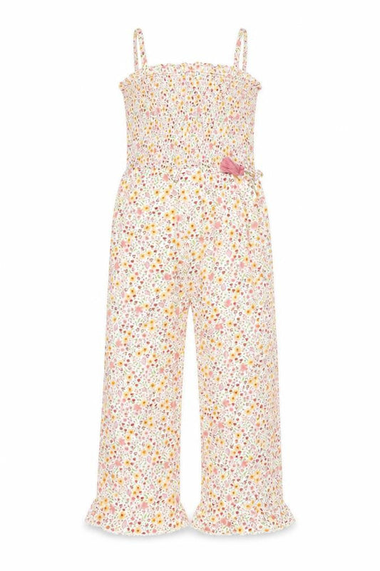Monsoon Girls Multicoloured Floral Sleeveless Jumpsuit Age 12 Years