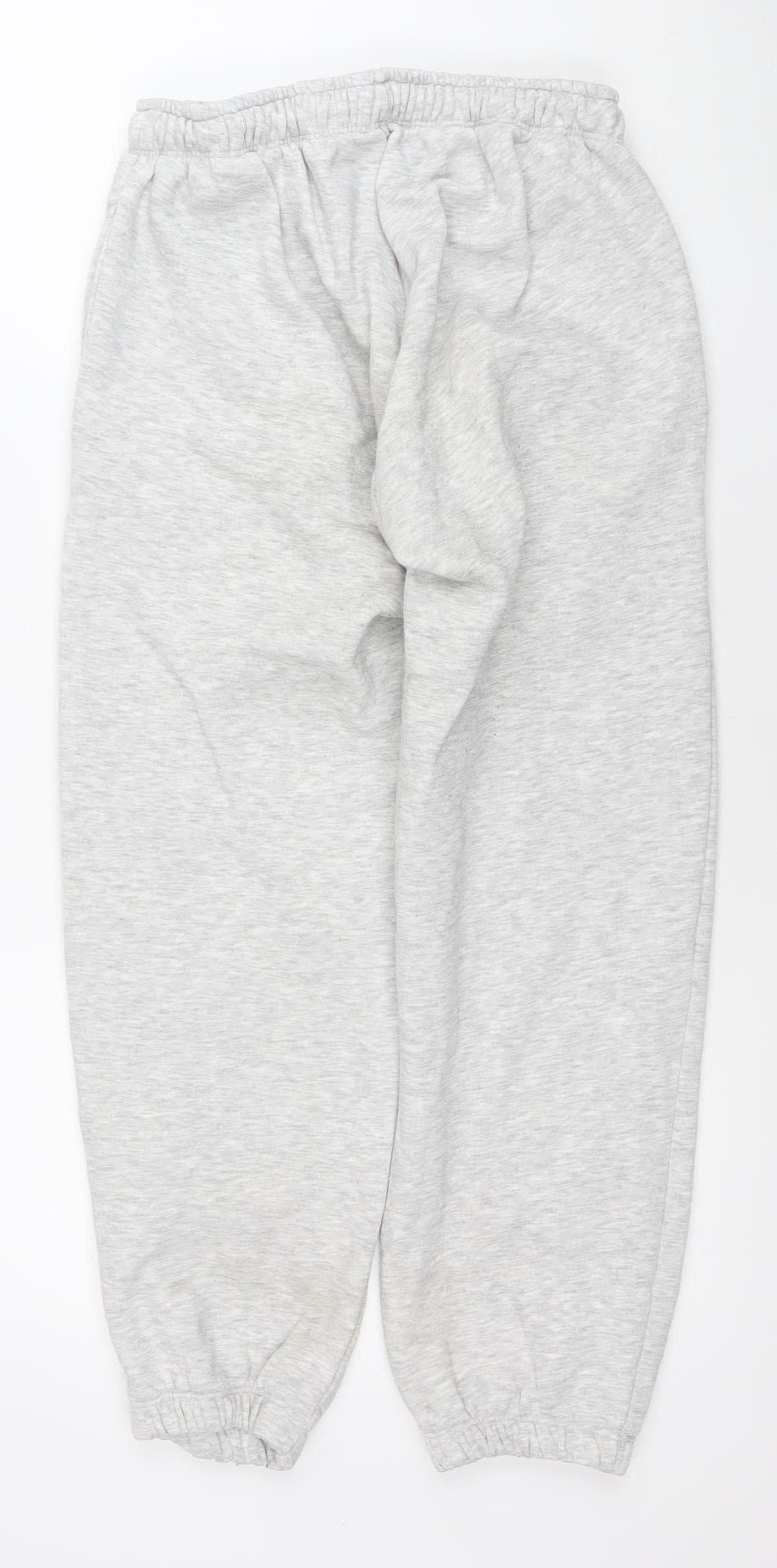 Subdued Women’s Grey Sweatpants Size 8 Elastic Waist Dragon Print