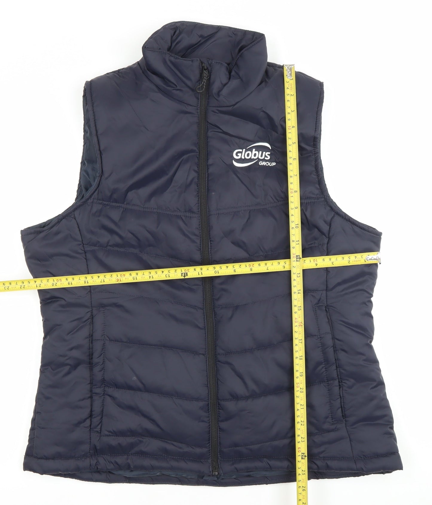 Regatta Professional Unisex Blue Puffer Waistcoat Size 44 Full Zip