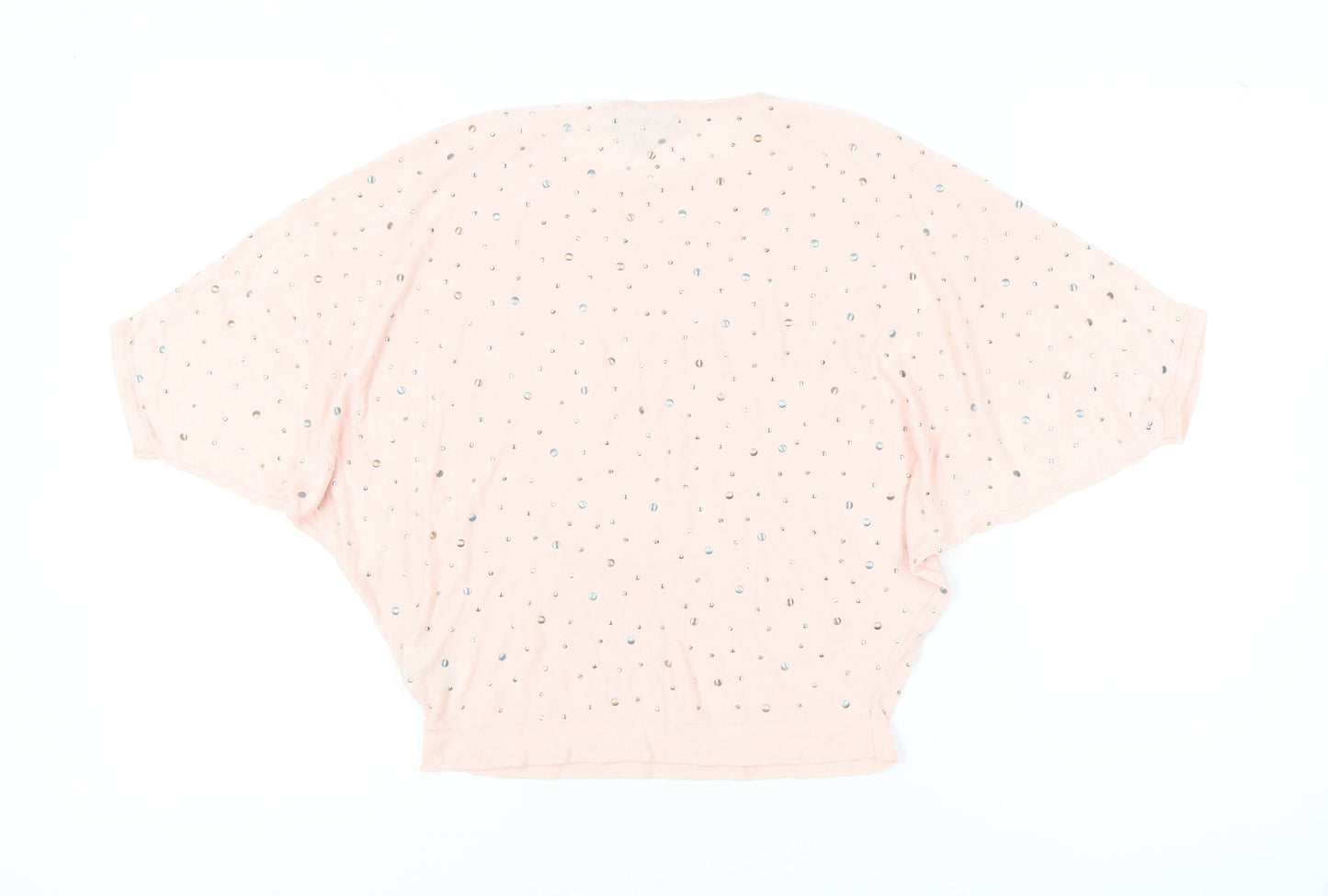 Phase Eight Women’s Pink Sequin Pullover Jumper UK S