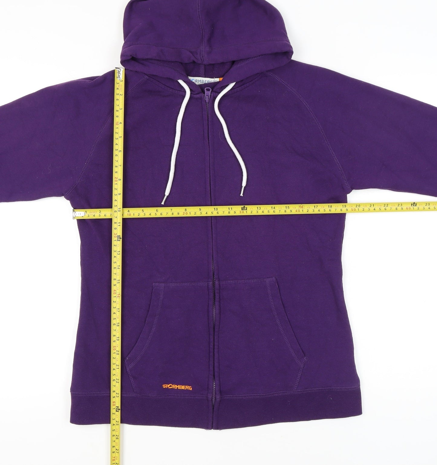 Stormberg Womens Purple Hoodie L Full Zip Casual Sportswear