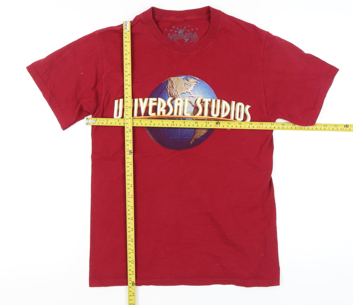 Universal Studios Men’s Red Small Graphic Cotton T-Shirt