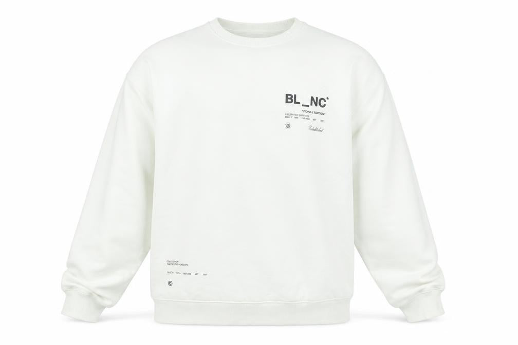 River Island Men's White Graphic Print Pullover Sweatshirt Size S
