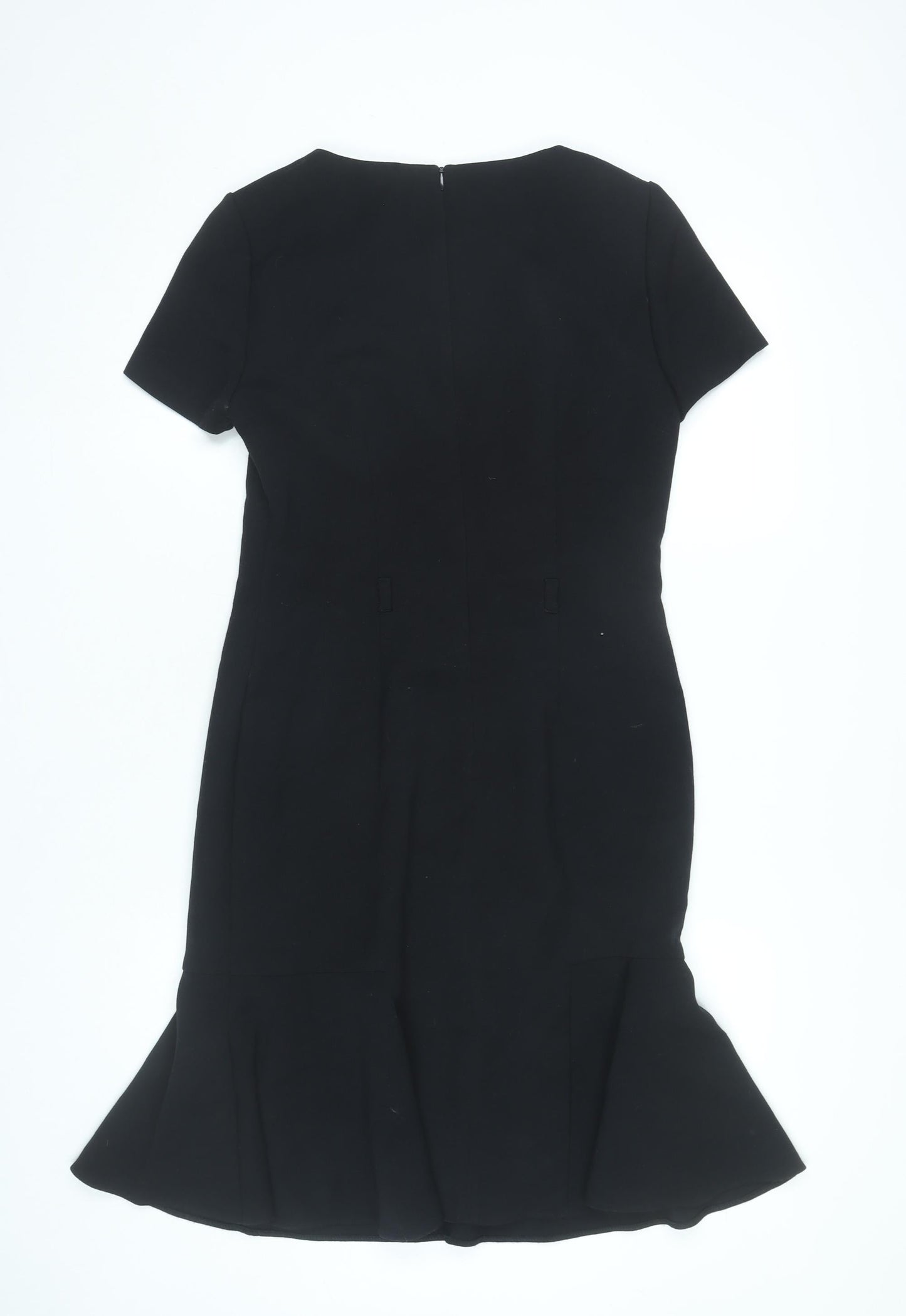 Marks and Spencer Women’s Black Size 10 Sheath Knee Length Dress