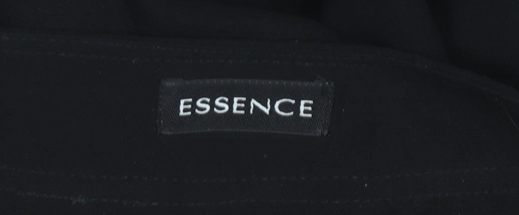 Essence Womens Black Size 18 Dress Pants Straight Formal Trousers