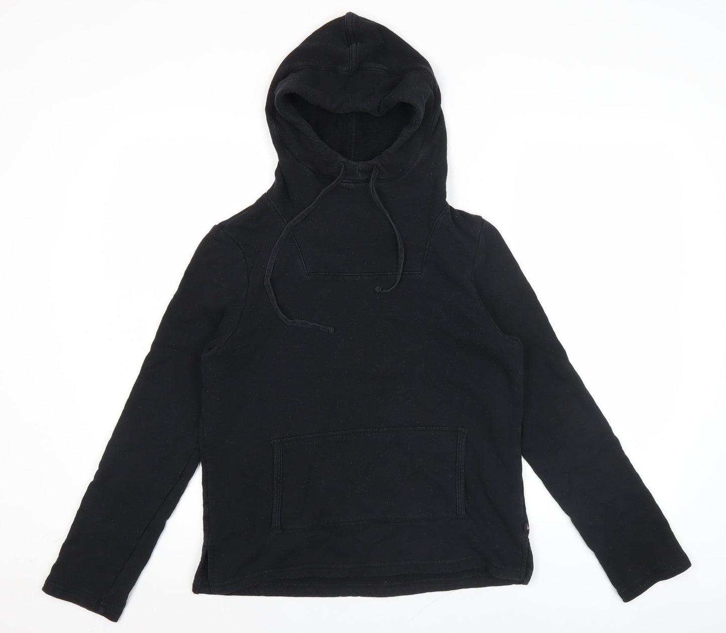 Ralph Lauren Polo Jeans Womens Black Pullover Hoodie Medium Cotton Blend
