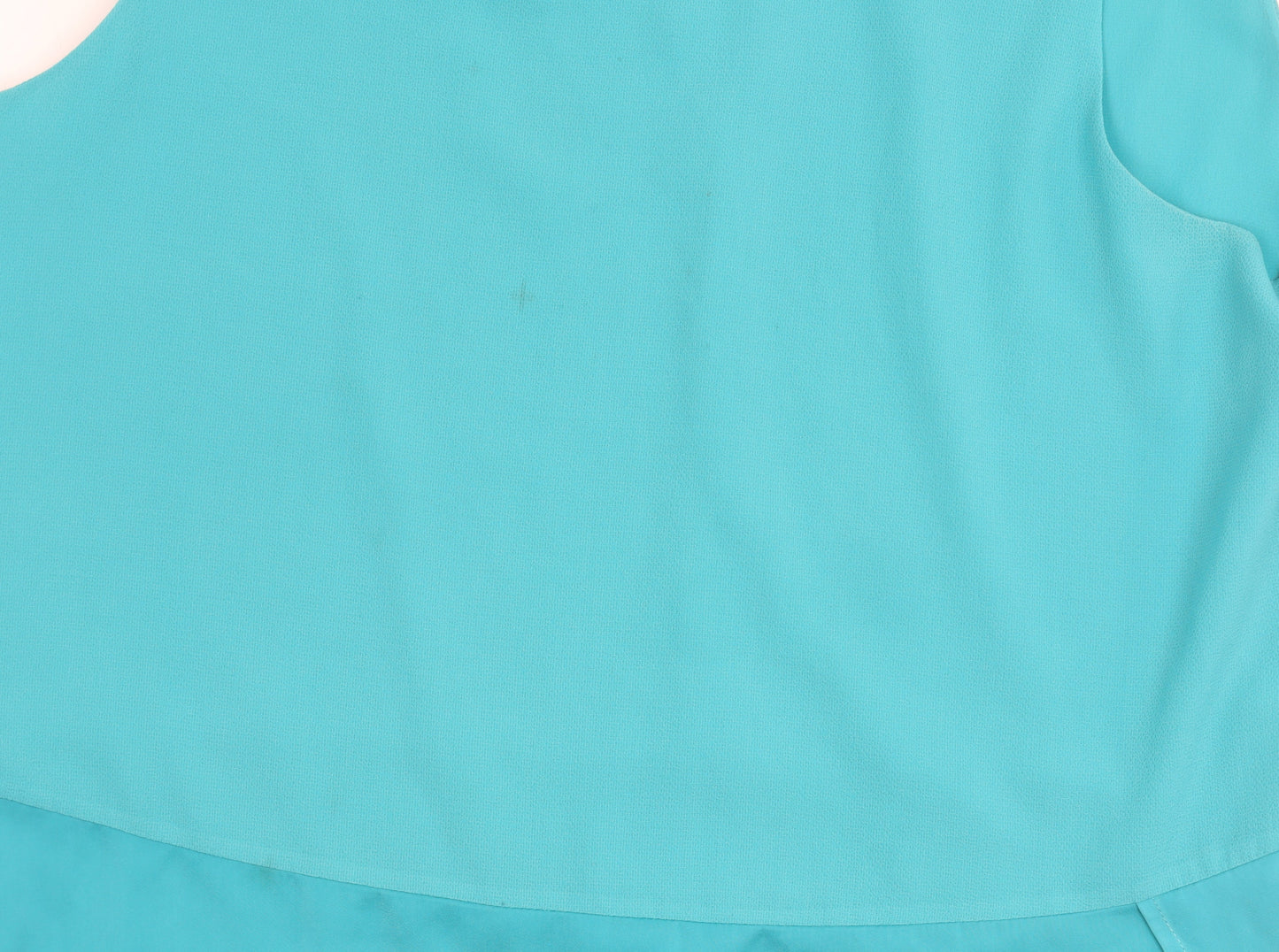 Whistles Women’s Blue Sleeveless Blouse Size 12 Scoop Neck