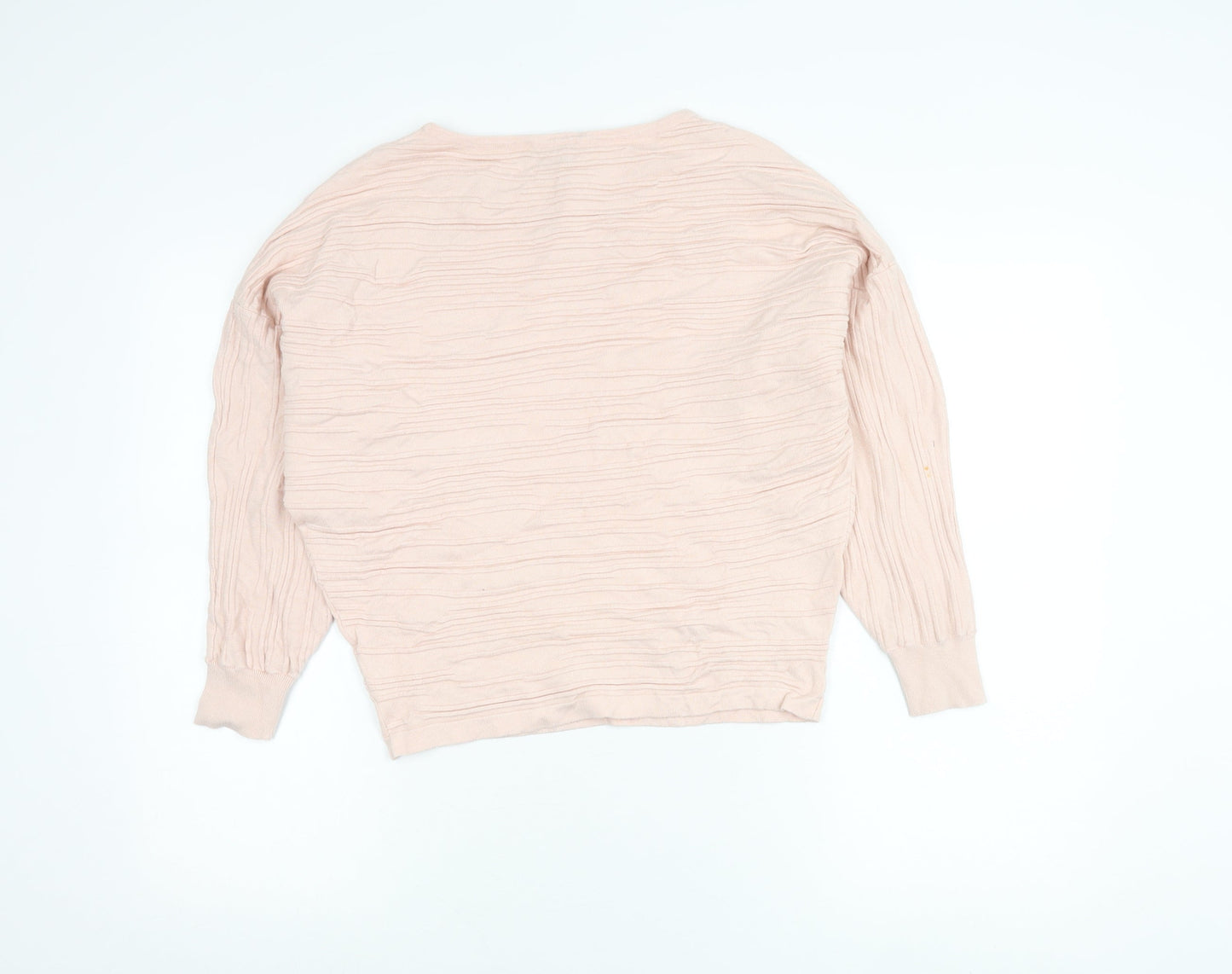 Phase Eight Womens Pink XS Pullover Boat Neck Jumper Knitwear