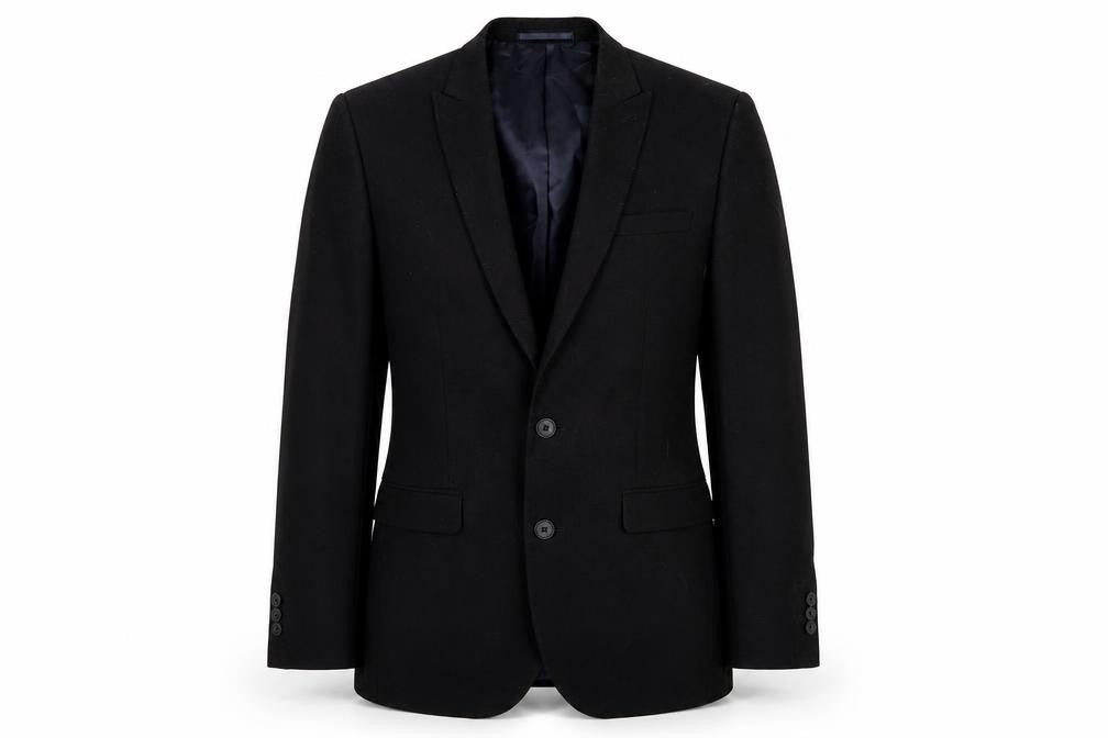 Next Womens Black Suit Jacket Size 10 Regular Tailored Two Button Workwear